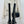 CC High Boots 70mm Plain Black Lambskin