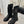 CC High Boots 50mm Black Quilted Calfskin