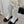 CC High Boots 50mm White Quilted Calfskin