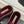 THICK SOLE WEDGE SLIPPERS IN MAROON RED VELVET