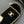 FLAT CHAIN HEART SLIPPER IN BLACK VELVET