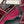 THICK-SOLED CHAIN HEART SANDAL IN PLUM PURPLE VELVET