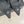 CC 25C Bowknot Pointed High Heel Half Slippers 60mm Black Linen 265662