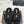 Chanel 25 Buckle Flip-up Thick-soled Slippers Black Wool 465386
