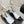 CC 26C Ribbon Camellia Mary Jane With Giant Pearl Black White Lambskin