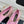 CC 26C Ribbon Camellia Mary Jane With Giant Pearl Black Pink Lambskin