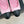 CC 26C Ribbon Camellia Mary Jane With Giant Pearl Black Pink Lambskin