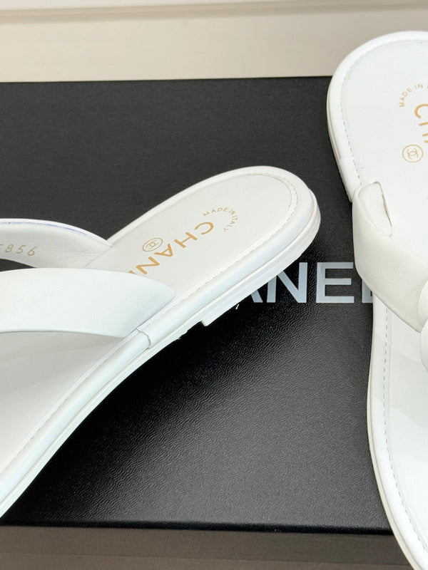 CC 26C Early Spring Camellia Slide White Calfskin