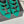 YSL Emilie Stiletto Mule Sandals 11cm Teal Green Satin 642914