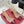 Valet Du Roi Kidskin Slingback 6cm Brown Pink Sheepskin 702242