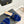 CC 26S Double C Bow Braid Slippers Blue Velvet 717787