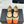 CC 26s Square-Toe Mary Jane Shoes Orange Beige Leather 920419