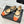 CC 26s Square-Toe Mary Jane Shoes Orange Beige Leather 920419