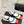 CC 26s Square-Toe Mary Jane Shoes Orange White Leather 920420