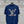 LV 25 Button Rope Jacquard Knitted T-Shirt Blue Wool Polyester