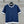 Gucci 25 Knitted Round Neck Short-sleeved Top Dark Blue Wool