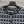 LV 25 Geometric Wave Pattern Round Neck Knitted Shirt Black Wool