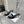 DC Crystal Mules 60mm Black Silk & Sheepskin 359516