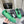Pra 2025 Collapse Sneaker Green Black Re-Nylon Suede 554285