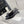 DC Bow Slingback Pumps 30mm Black Satin & Sheepskin 359511