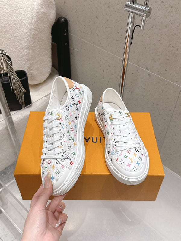 LV x TM Lagoon Sneaker White Monogram Canvas 610801