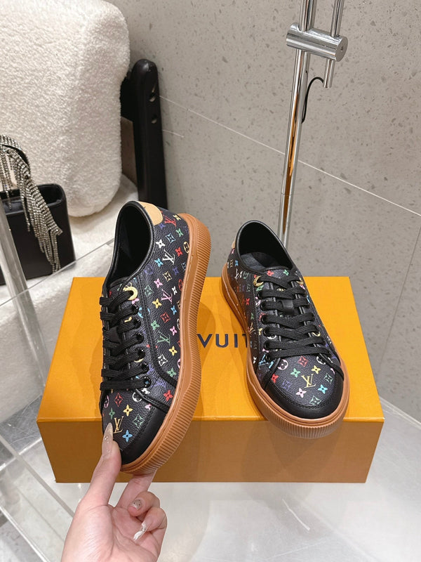 LV x TM Lagoon Sneaker Black Monogram Canvas 610802