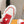 LV Trainer Sneaker White Mix Red Cowhide Suede 610805