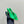 blink mule 95 green lambskin