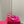 VLOGO SIGNATURUE BRIGHT PINK PATENT LEATHER SLINGBACK PUMP 80MM