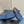 Alaia Strass Suede Ballet Flats In Dark Blue 999320