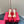 Valentino Slingback Pump 80mm In Red Mix Beige Lambskin 999021