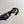 CL 25C Cassia Lace Up 100mm Black Silk 215855