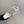 CL 25C Cassia Lace Up 100mm White Silk 215857