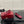 GC 25 Horsebit Ballet Flat Dark Red Monogram Suede