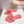 Miu Slides Hot Pink Leather Fur 739563