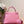 KELLY SELLIER 25 BAG IN DOLL PINK OSTRICH LEATHER WITH SILVER HARDWARE (MADE - TO - ODER)