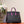KELLY SELLIER 25 BAG IN BLACK MIX ORCHID PURPLE OSTRICH LEATHER (MADE - TO - ODER)