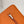 WOC 19CM ORANGE CAVIAR SILVER HARDWARE