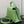 capucines mm 31.5 green taurillon leather turquoise silver hardware