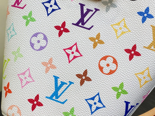 LV Rivage BB 18cm White Multicolore Monogram Canvas 329875
