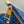 LV Neverfull MM 31cm Blue Denim