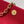 Ivy LV x TM Bag 23.5cm White Red Canvas Cowhide 335272