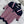 Dior 25 Polo T-Shirt Night Blue mix Pink Linen 232265