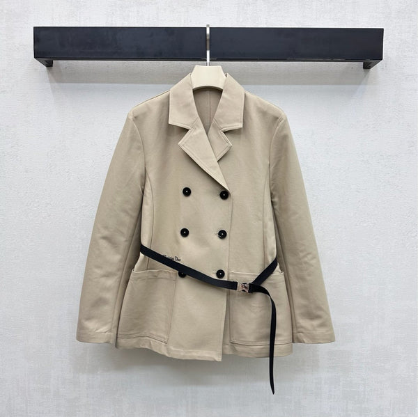 CD 26s Trench Coat Natural Beige Cotton 349777