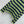 Prada Crew Neck Striped Block T-Shirt Blue Fern Green Cotton 350365