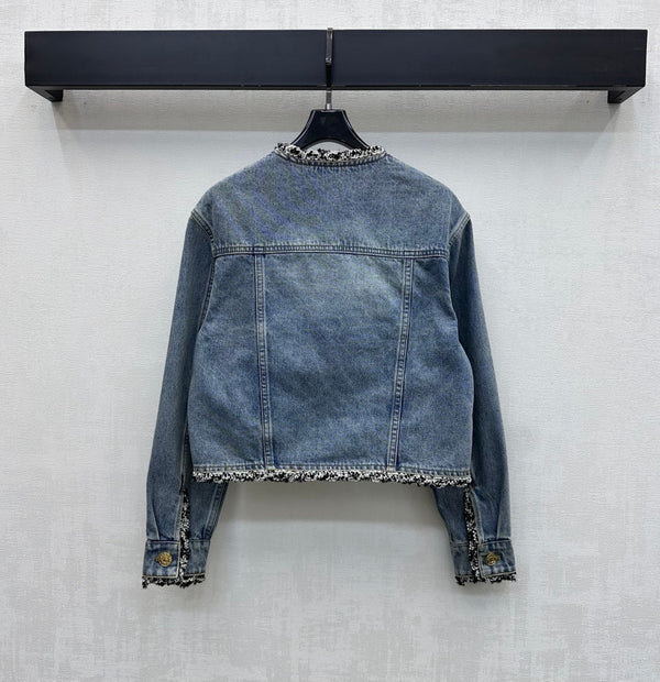CC 26s Patchwork Jacket Blue Denim 363948