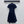 CD 26s Embroidered Logo Dress Navy Blue Cotton Fiber 363824
