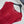 CC 26s Short-Sleeve Knit Top Red Wool Polyester 378324