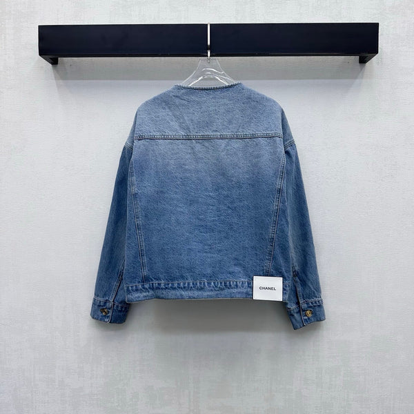 CC 26s Letter Button Jacket Denim 422640