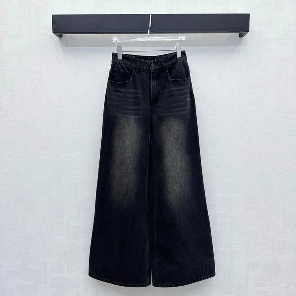 CC 26s Label Wide-Leg Jeans Denim 422639